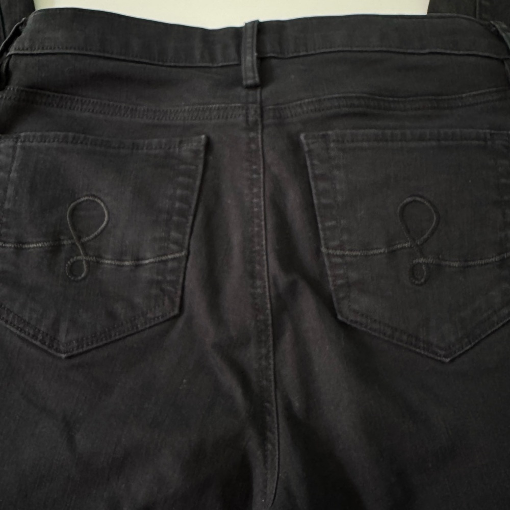 Lilly Pulitzer South Ocean High Rise Jeans in Black Oynx - Picture 4 of 9